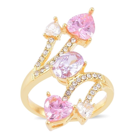 Jewelry - Sim Multi Color Diamond, White Austrian Crystal